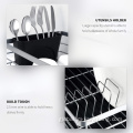 Steel Dish Rack For Kitchen 1 Tier Stainless Steel Dish Rack Factory